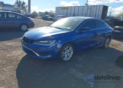 2015 Chrysler 200 Limited from USA, damaged, VIN 1C3CCCAB1FN632690